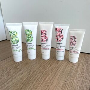 Briogeo [ Set of 5 ] Travel Mini Hair Shampoo / Conditioner / Blow Dry Cream Set